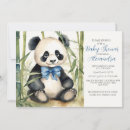 Search for panda baby boy shower invitations Jungle