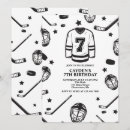Search for hockey birthday invitations Kids