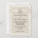 Search for lace border wedding invitations Black