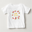 Search for watermelon baby shirts Watercolor