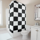 Search for black and white checkered bathroom accessories Modern
