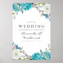 Search for turquoise wedding posters Watercolor