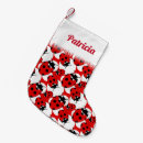 Search for cute ladybug christmas stockings Insect