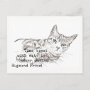 Search for sigmund postcards Cat