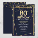 Search for 80th birthday invitations Party