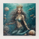 Search for fantasy mermaid puzzles Fish