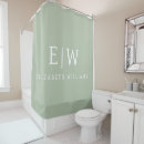 Search for elegant shower curtains Typography