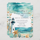 Search for lighthouse nautical wedding invitations Watercolor