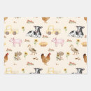 Search for cow and chicken wrapping paper Duck