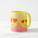 Search for emoji love mugs Emoticon
