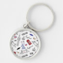 Search for england map key rings British
