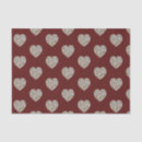 Search for gold heart tissue paper Red