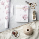 Search for watercolour roses wrapping paper Bride