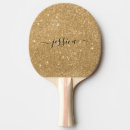 Search for gold ping pong paddles Glitter