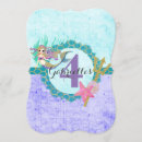 Search for mermaid scales invitations Purple
