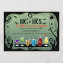 Search for boos and booze halloween invitations Bats