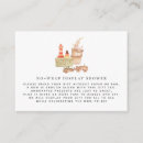 Search for no wrap baby shower enclosure cards Rustic