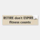 Search for fitness bumper stickers Exercise