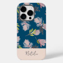 Search for navy blue and pink iphone cases Monogrammed