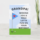 Search for grandpa golf cards Father