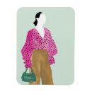 Search for dot rectangular magnets Woman