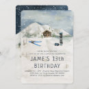 Search for skiing birthday invitations Winter