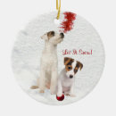 Search for jack russell dog christmas tree decorations Terrier