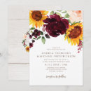 Search for yellow rose wedding invitations Sunflower