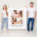 Search for fathers day photo blankets Family pictures