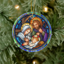 Search for faith christmas tree decorations Nativity