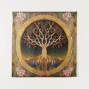 Search for tree of life tapestries Hebrew