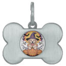 Search for halloween dog tags Trick or treat