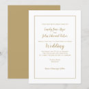 Search for gold frame wedding invitations Modern