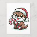 Search for cartoon otter postcards Wildlife