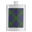 Search for clan tartan flasks Green