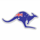 Search for aussie flag stickers Kangaroo