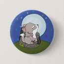 Search for wolf howling badges Dog
