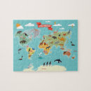 Search for continents puzzles Educational