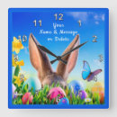 Search for easter clocks Butterfly