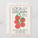 Search for tomato invitations Locally grown