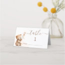 Search for bear place cards Floral