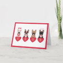 Search for french bulldog valentines day cards Hearts