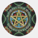 Search for wiccan stickers Pagan
