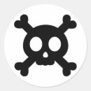 Search for skull crossbones stickers Warning