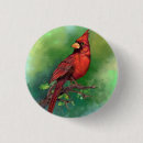 Search for red cardinal bird badges Green