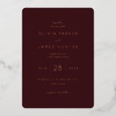 Search for maroon wedding invitations Elegant