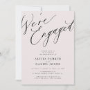 Search for minimal engagement party invitations Simple