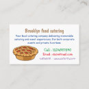 Search for pie business cards Food