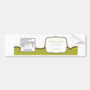 Search for floral wedding bumper stickers Damask