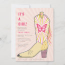 Search for cowboy boots baby shower invitations Cowgirl